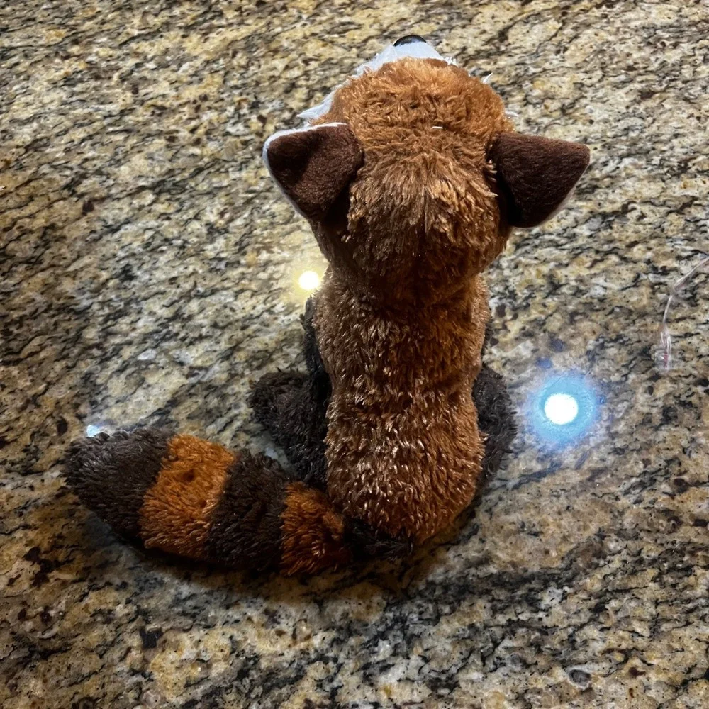 Adventure Planet‎ Red Panda Plush Stuffed Animal Realistic Rust Brown 10 Inch